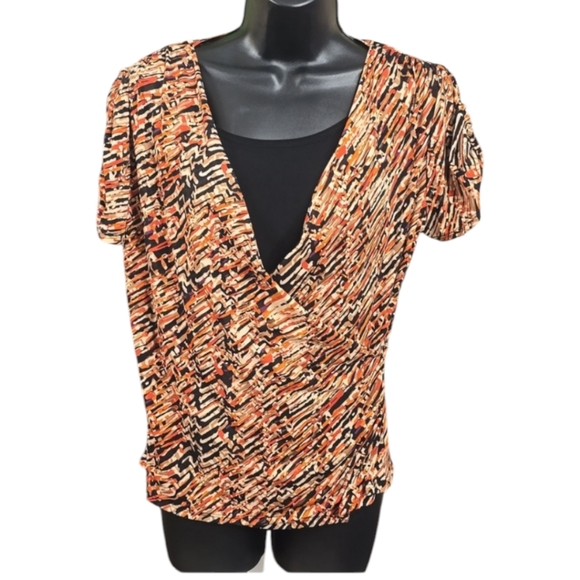 Notations Surplice Top - Picture 1 of 8